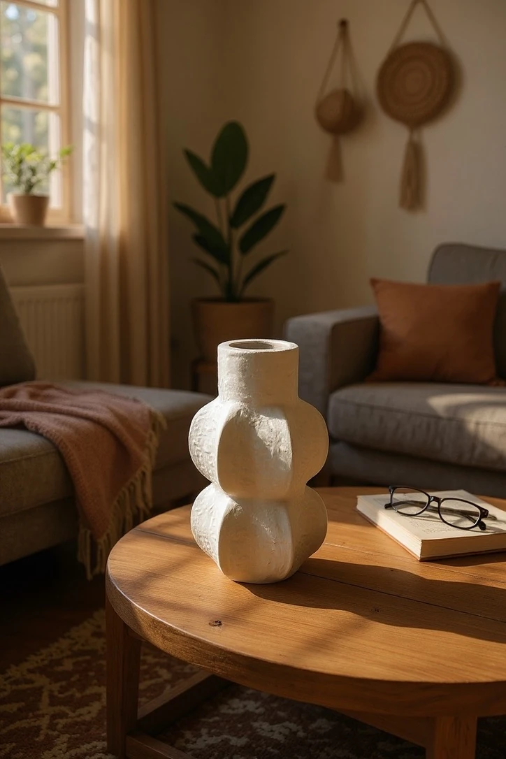 Ham Seramik Naturel Vazo