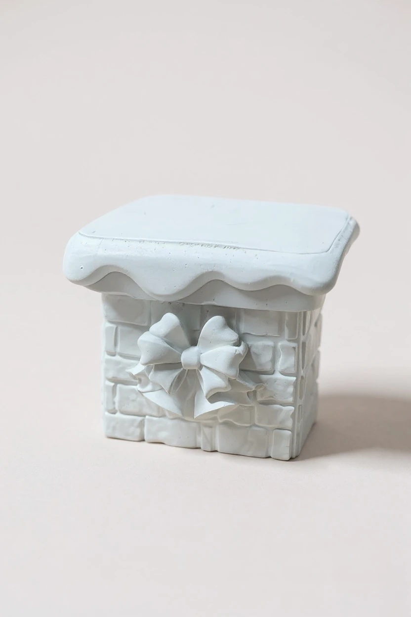 Ham Taş Yeni Yıl Fiyonklu Kutu