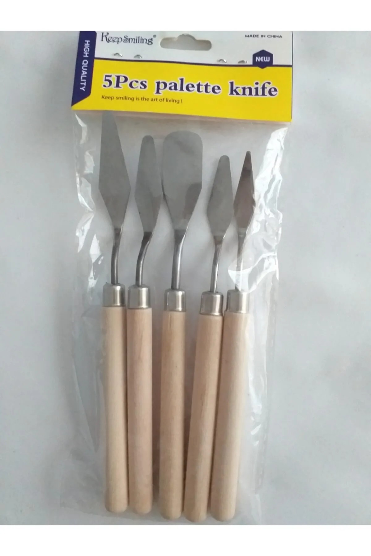Metal Spatula Set 5 'li Set