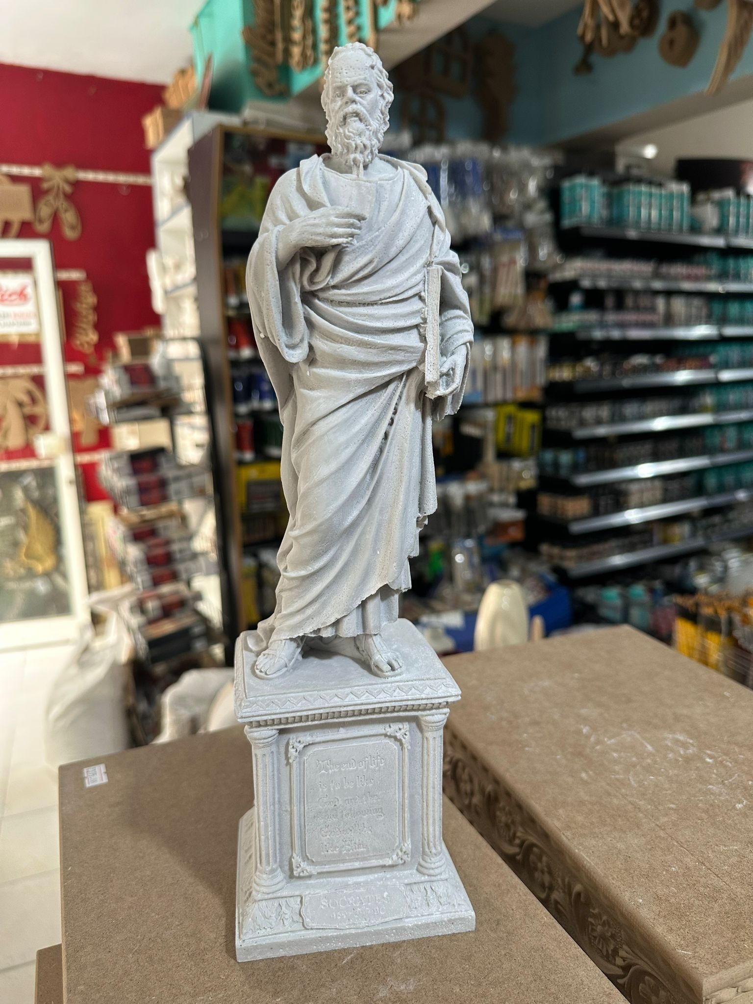 Ham Polyester Socrates Heykel 36x11 cm