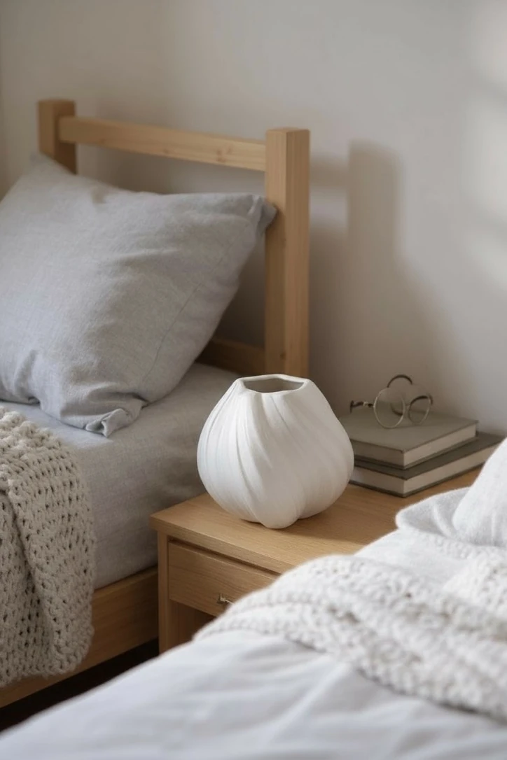 Ham Seramik Fırfır Vazo 