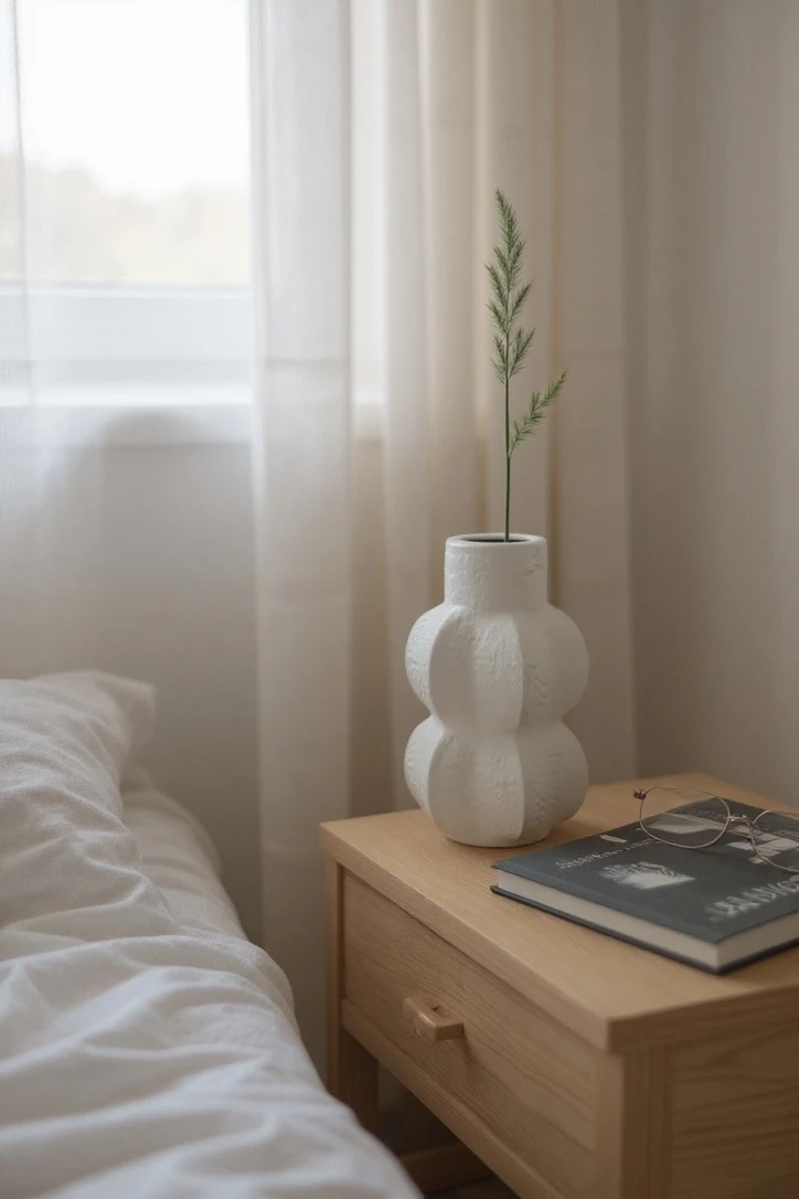 Ham Seramik Naturel Vazo