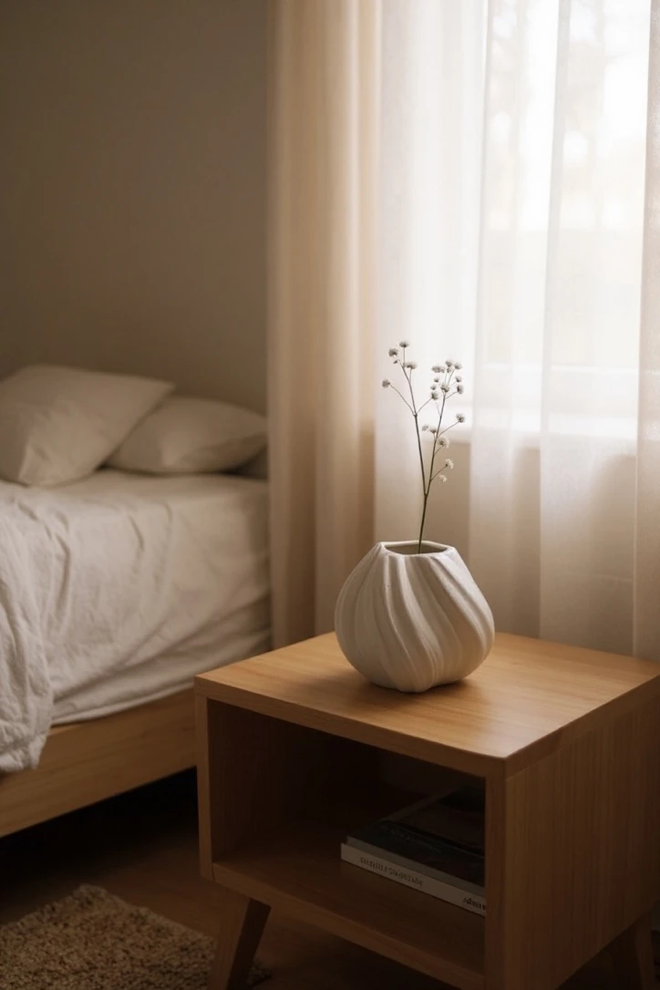 Ham Seramik Fırfır Vazo 