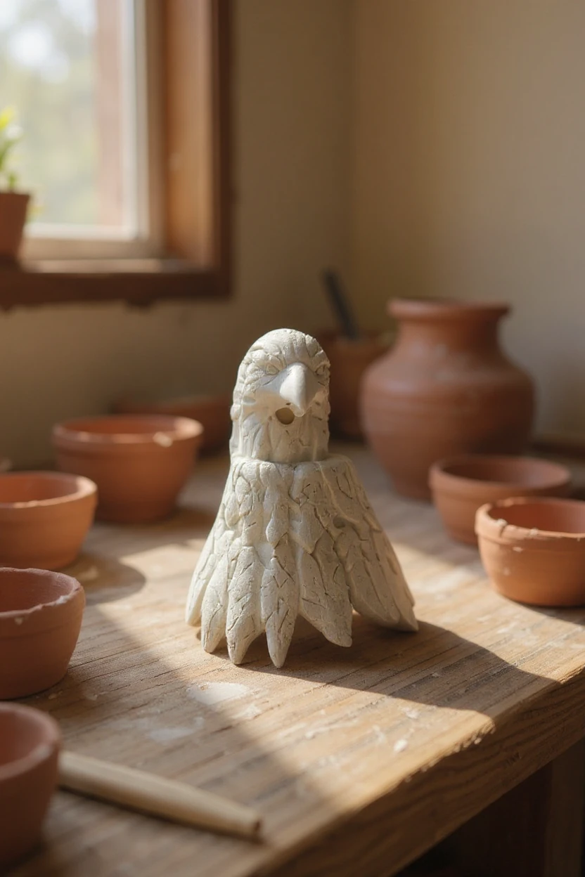 Ham Polyester Kartal Büst 