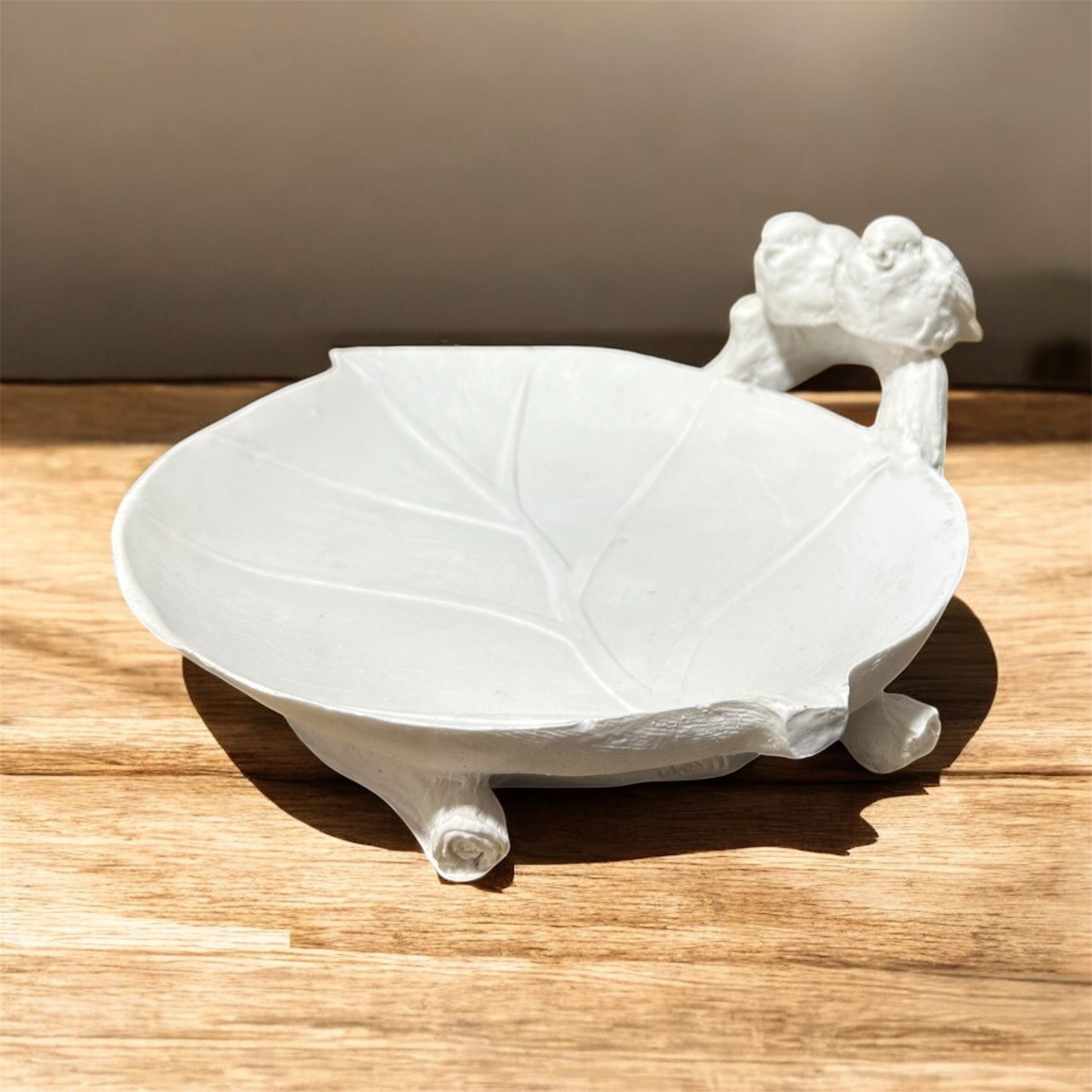 Ham Polyester Kuşku Tabak 21x12 cm 