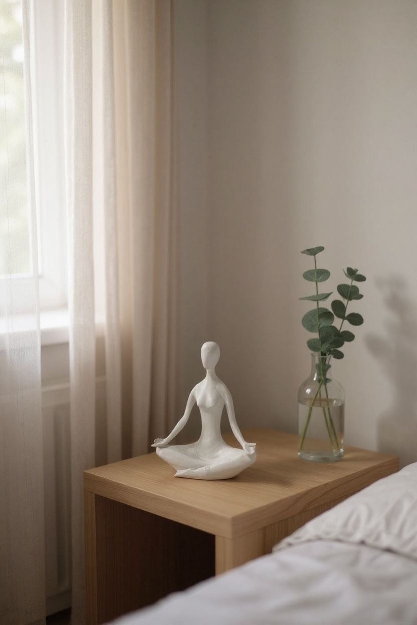 Ham Polyester Büyük Boy Elleri Açık Yogacı