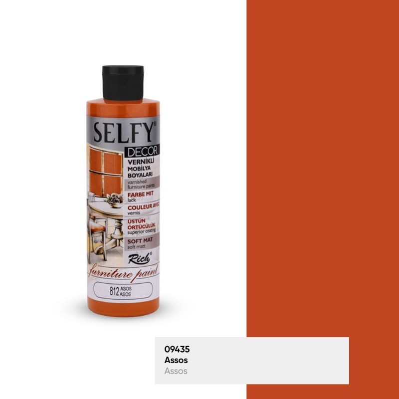 Rich Selfy Decor Vernikli Boya 240cc - 812 Asos