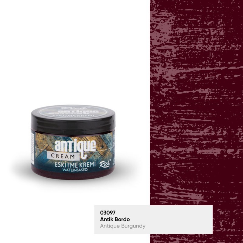 Rich Eskitme Kremi 150 cc / Antique Cream - 4010 Antik Bordo