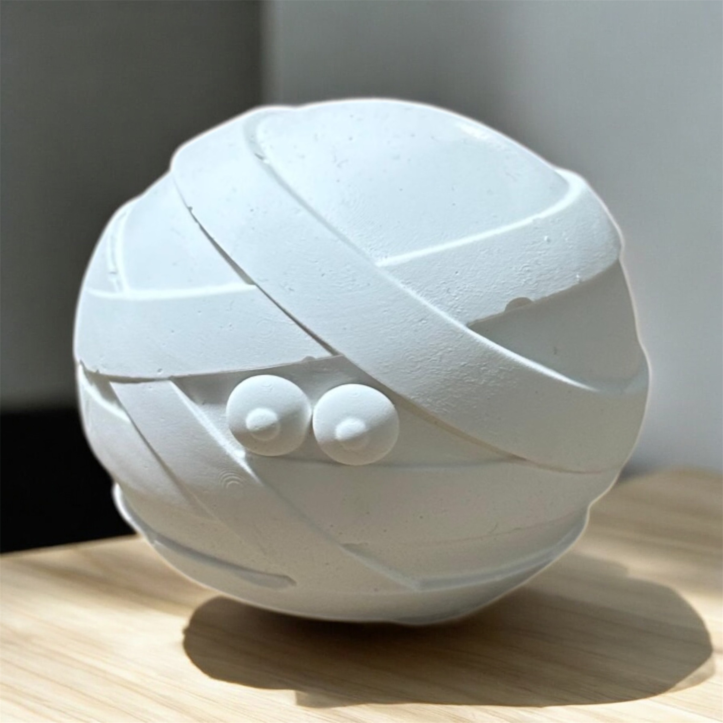 Ham Taş Küçük Top Mumya Biblo 