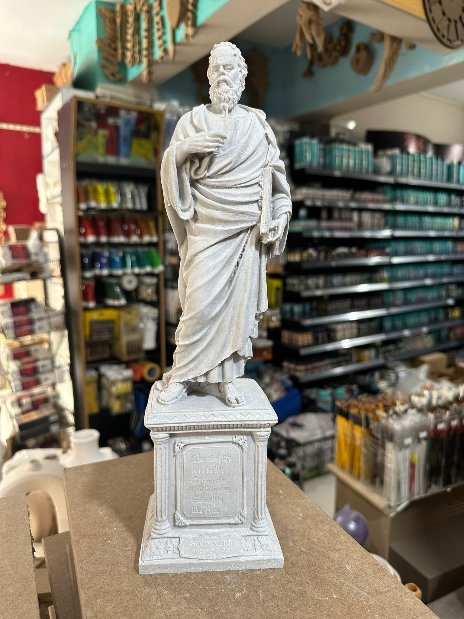 Ham Polyester Socrates Heykel 36x11 cm