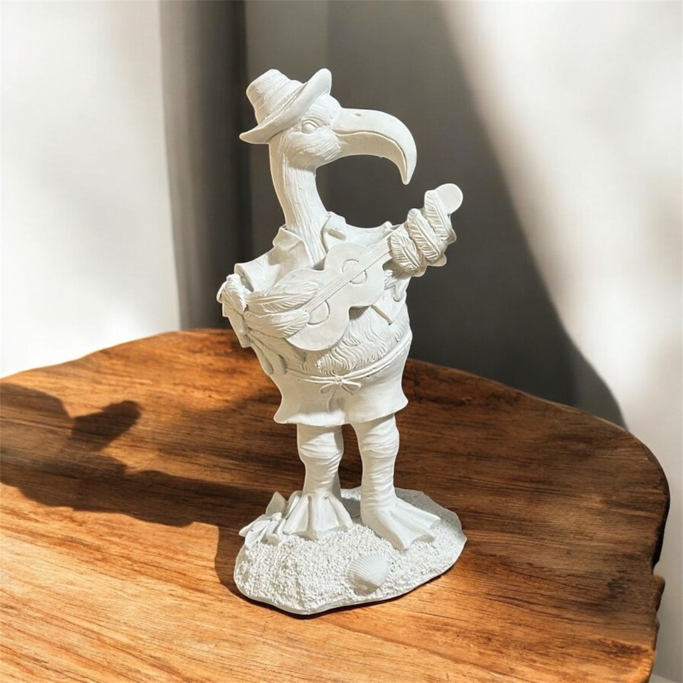 Ham Polyester Erkek Plaj Flamingo 
