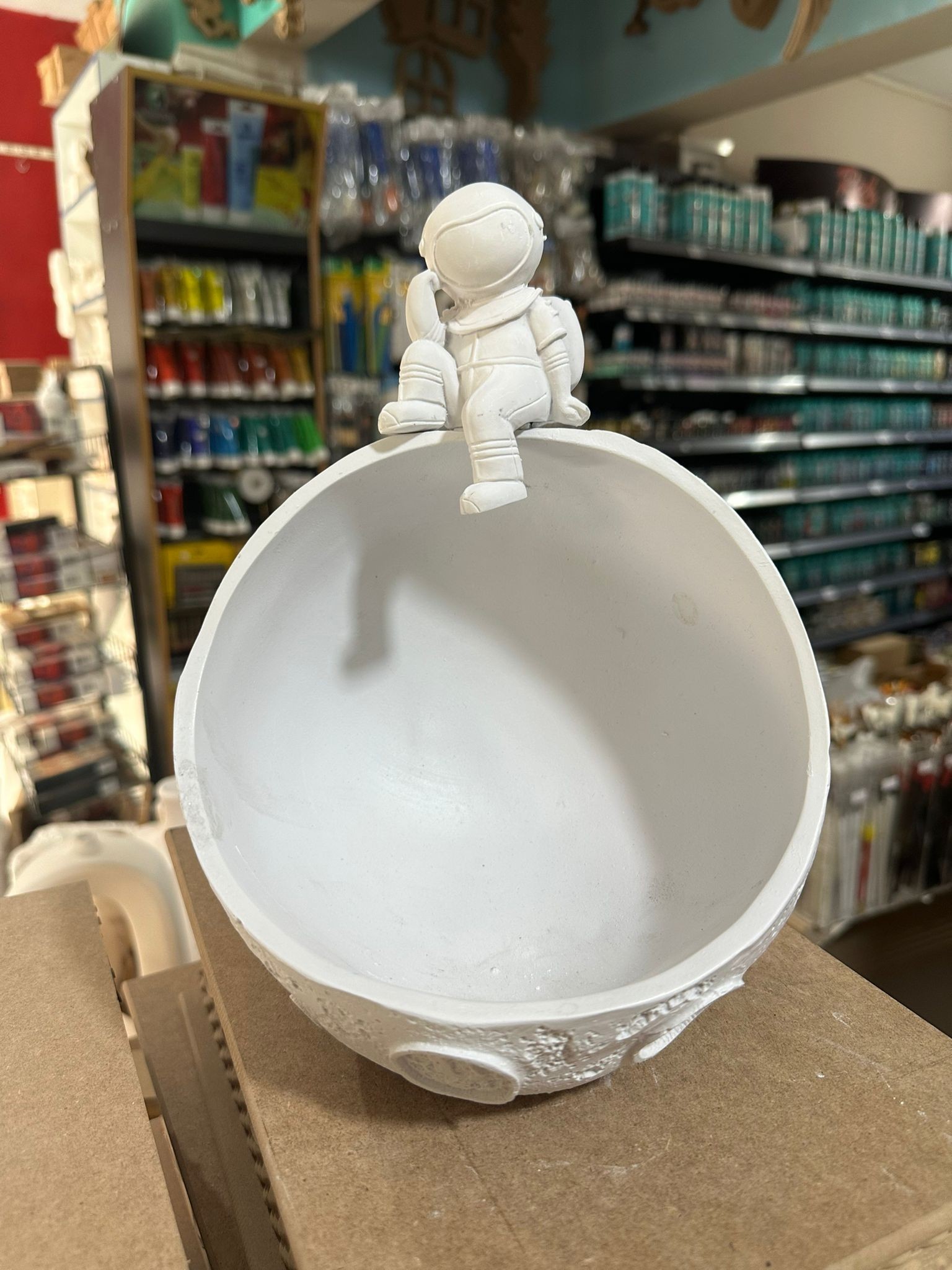 Ham Polyester Ayda Astronot Objesi