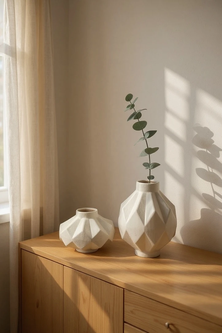 Ham Seramik Sport Vazo Seti