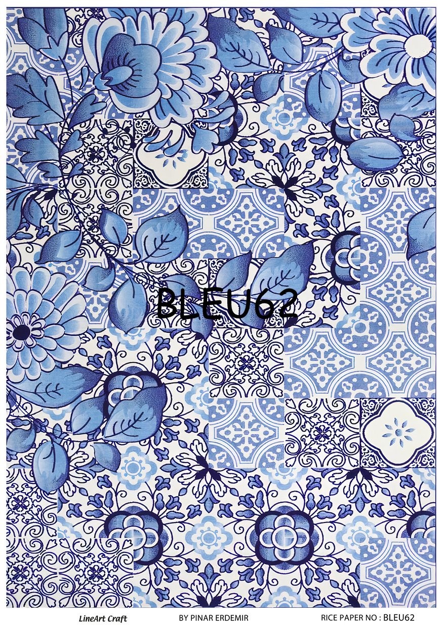 Lineart Prinç Dekopaj Kağıdı Model :BLUE62
