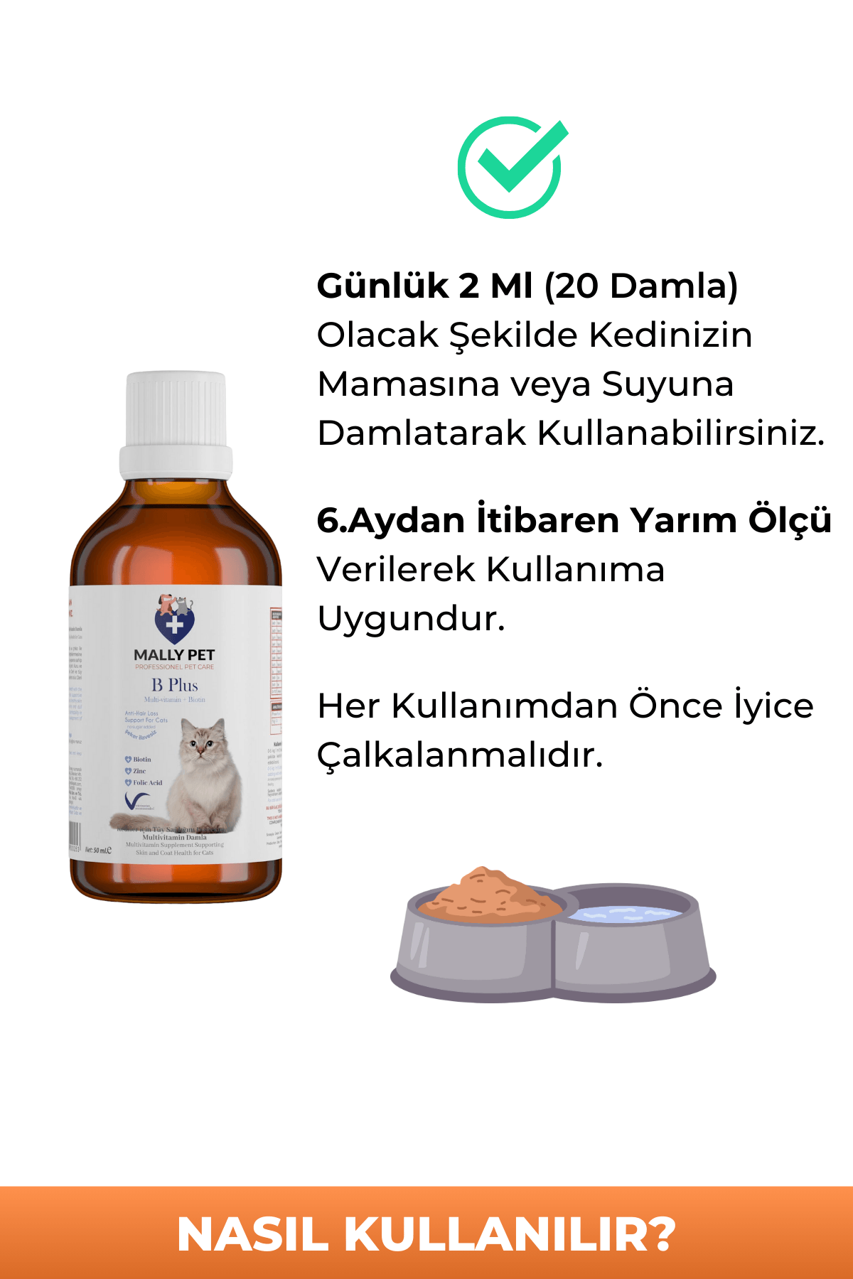 Kedi Tüy Sağlığı Paketi (3 Adet B Plus Damla + Koku ve Leke Giderici Sprey)