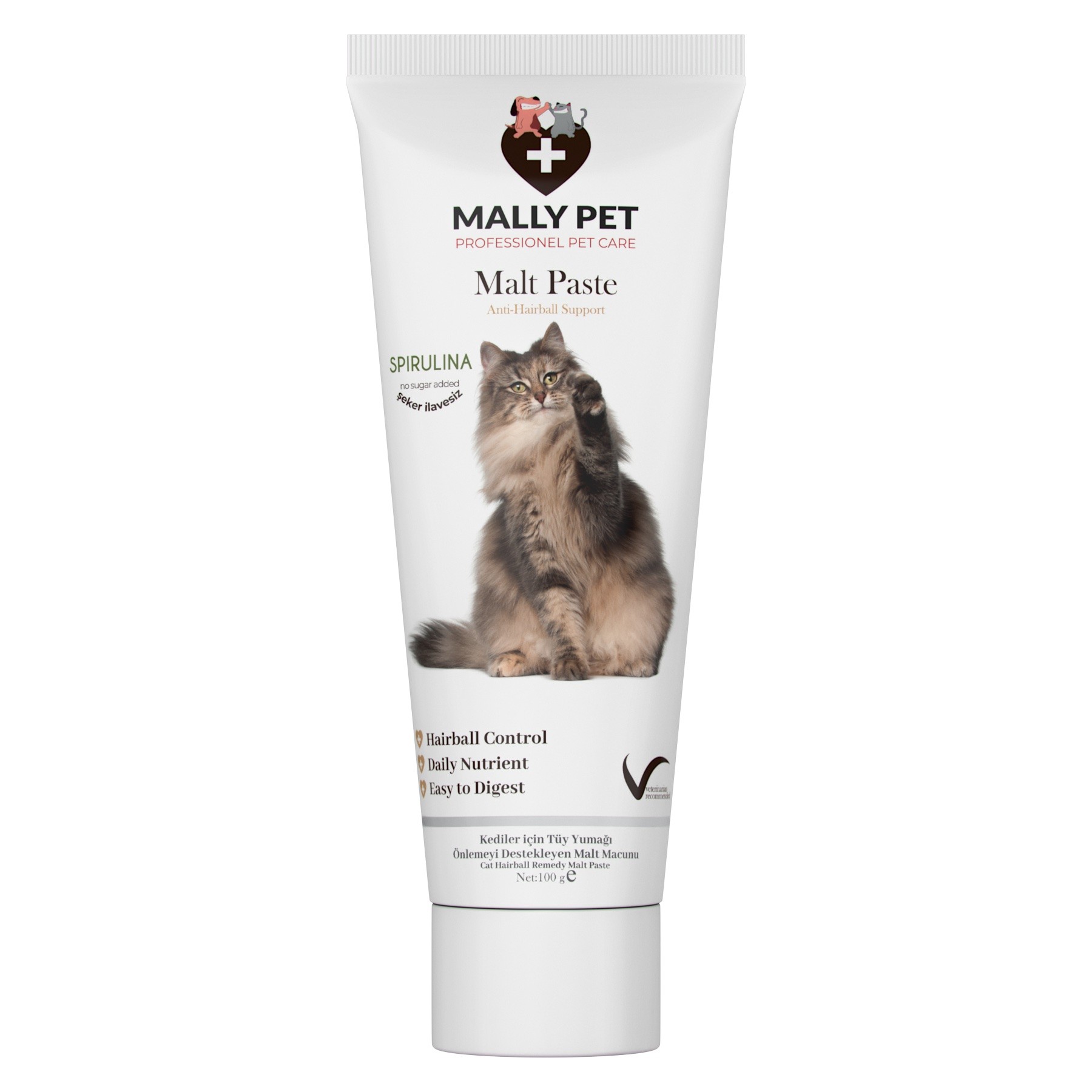 Kedi Tüy Sağlığı Destekleyici Set (B Plus Damla + Malt Paste)