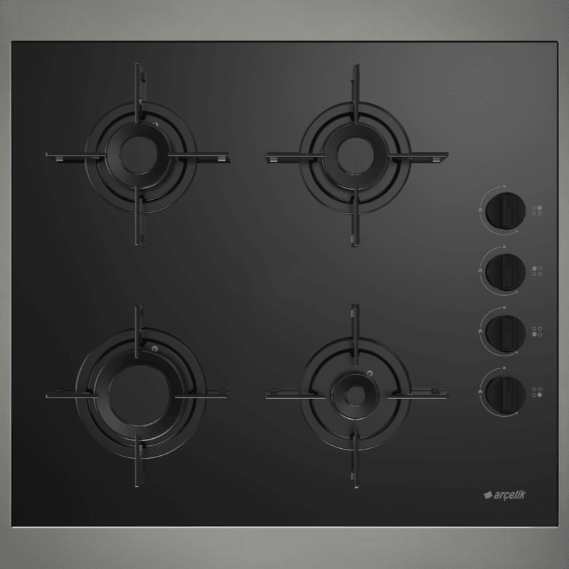 OCD T 601-1 ES Gazlı Cam Tablalı Ocak