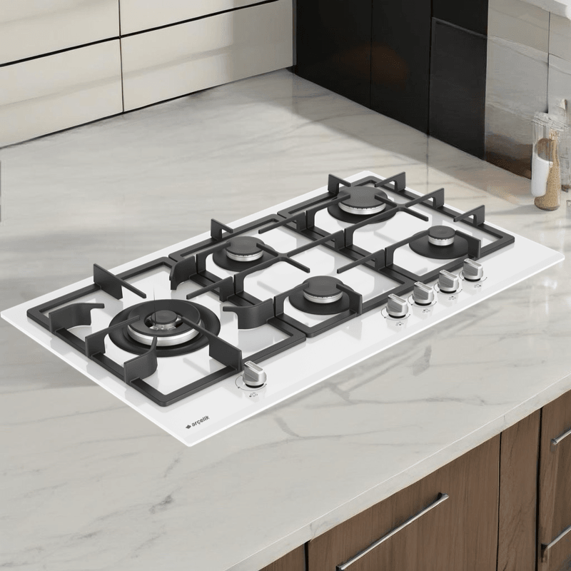 OCD D 902 DWB Gazlı Cam Tablalı Ocak