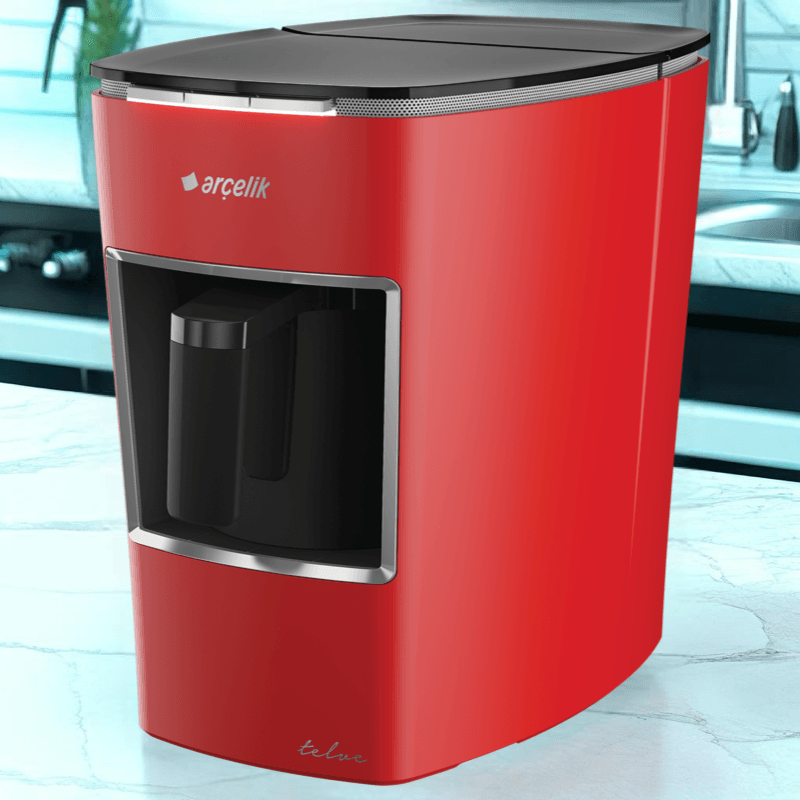K 3400 Telve Kırmızı Türk Kahve Makinesi