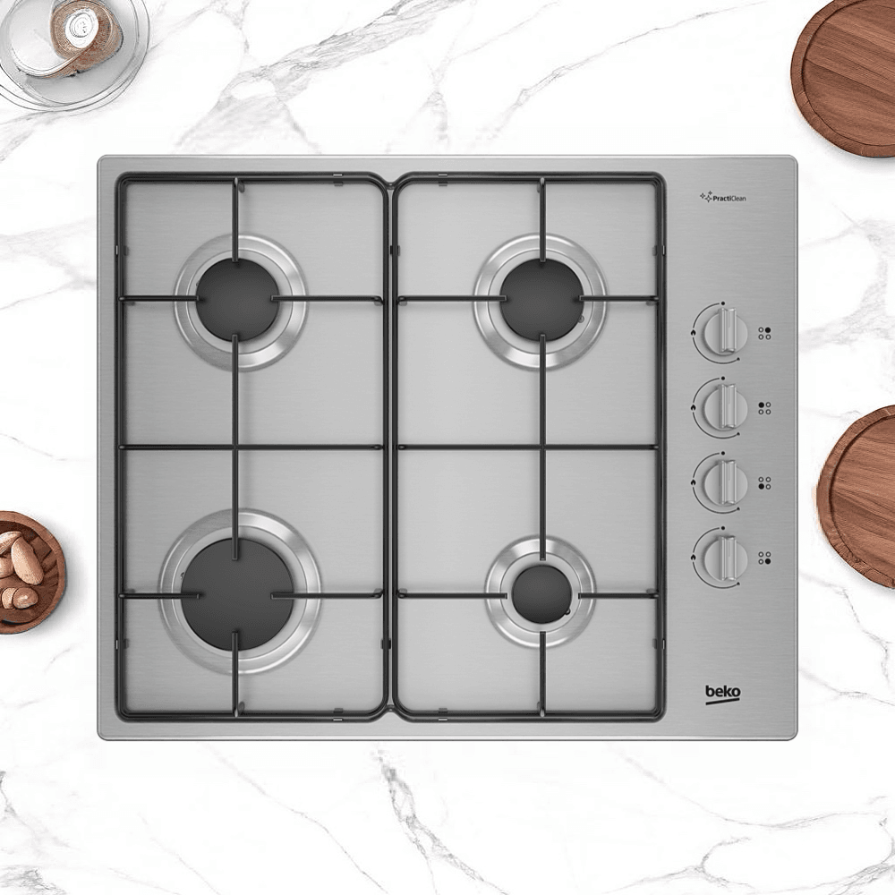 BOML D 6111 EI Gazlı Inoks Metal Tablalı Ocaklar