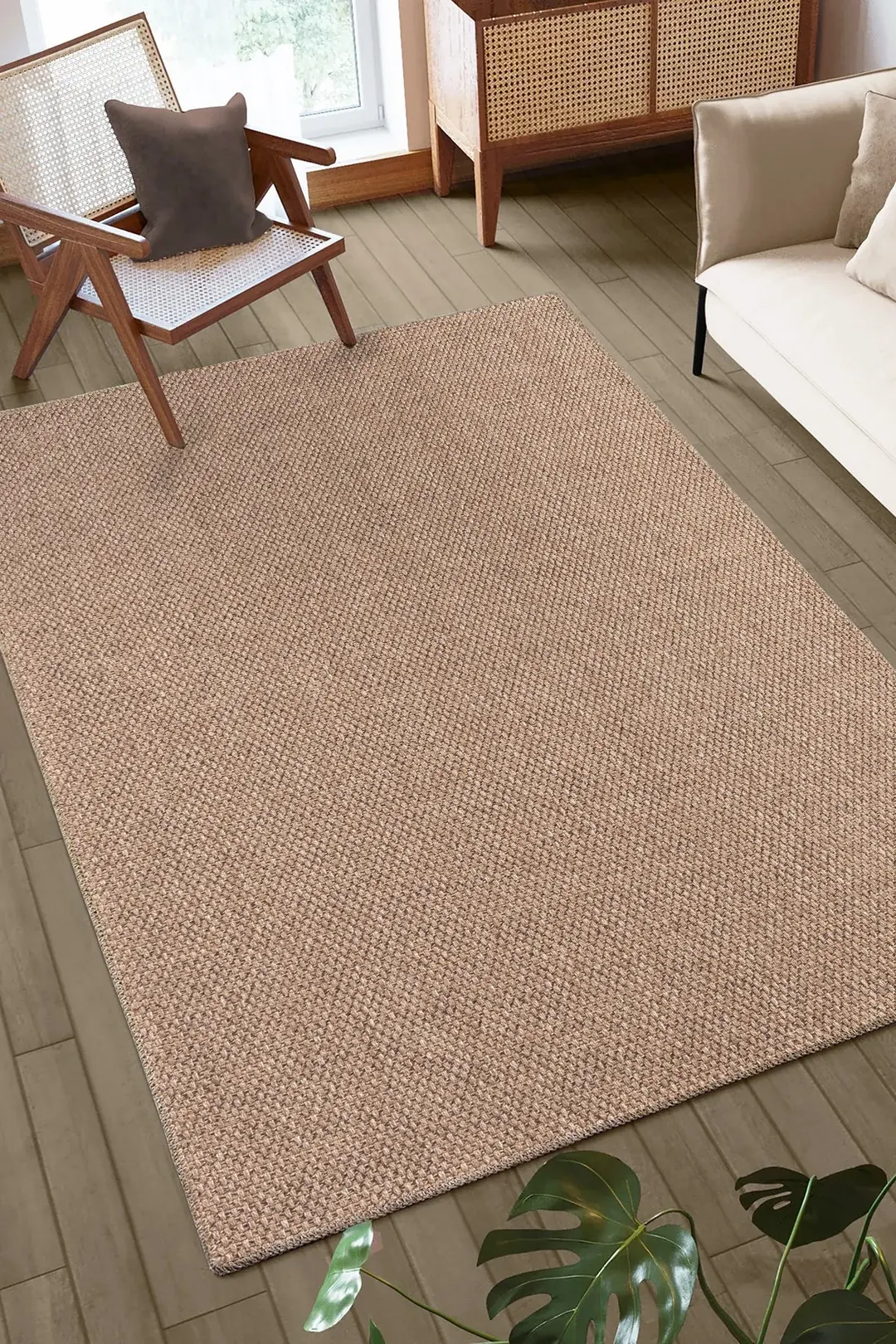 Doku DH001 Kahverengi Kilim – desen ve renk görünümü