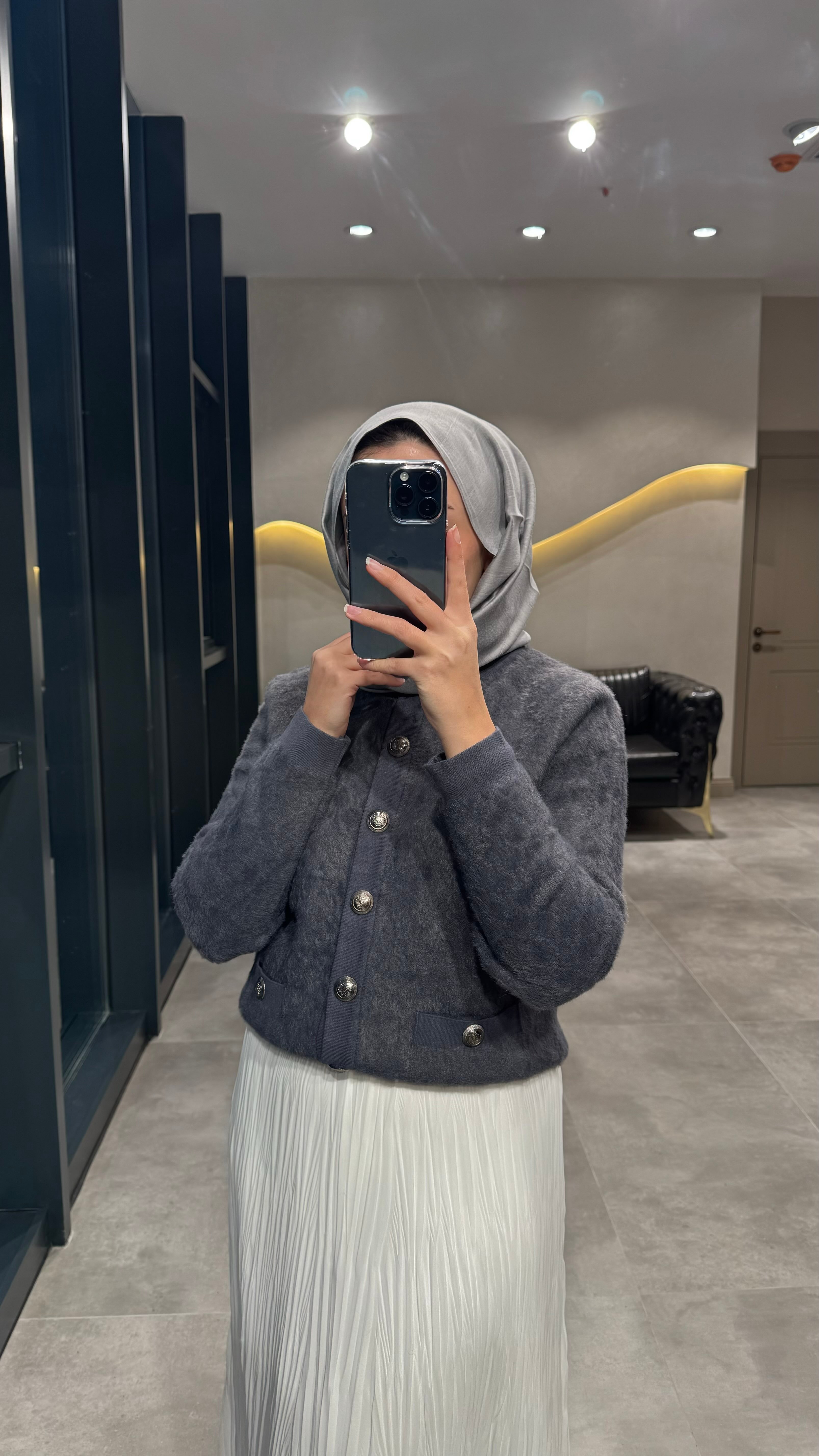 Nuss Angora Hırka