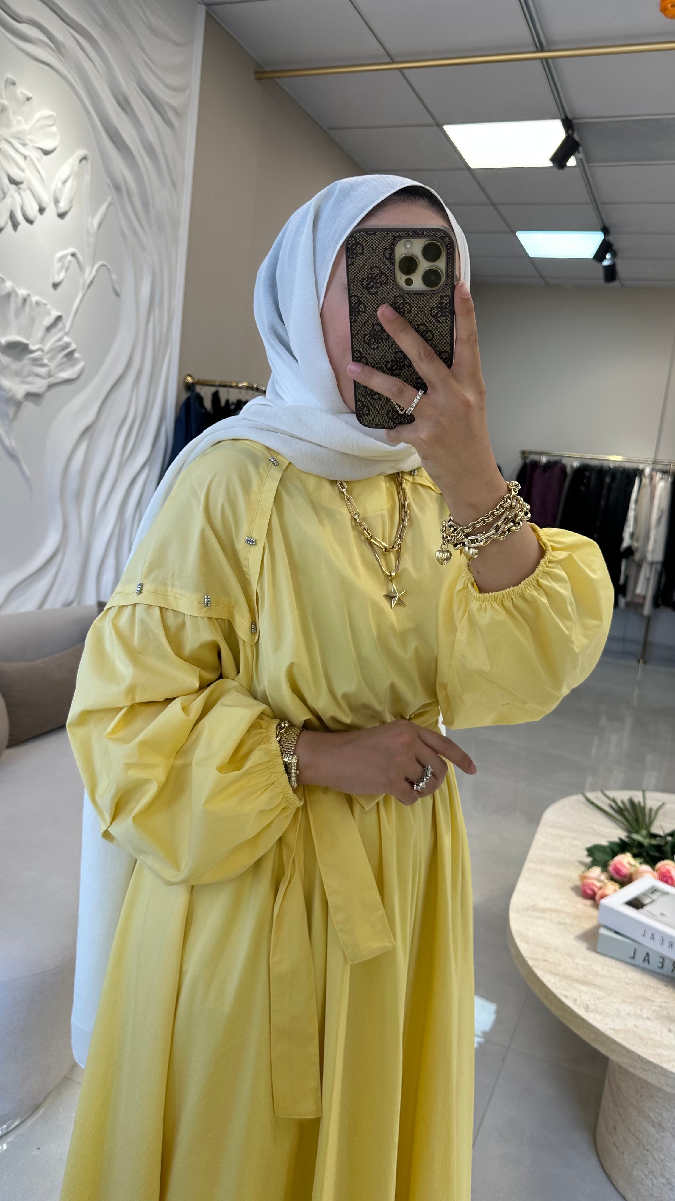Ceremony poplin elbise