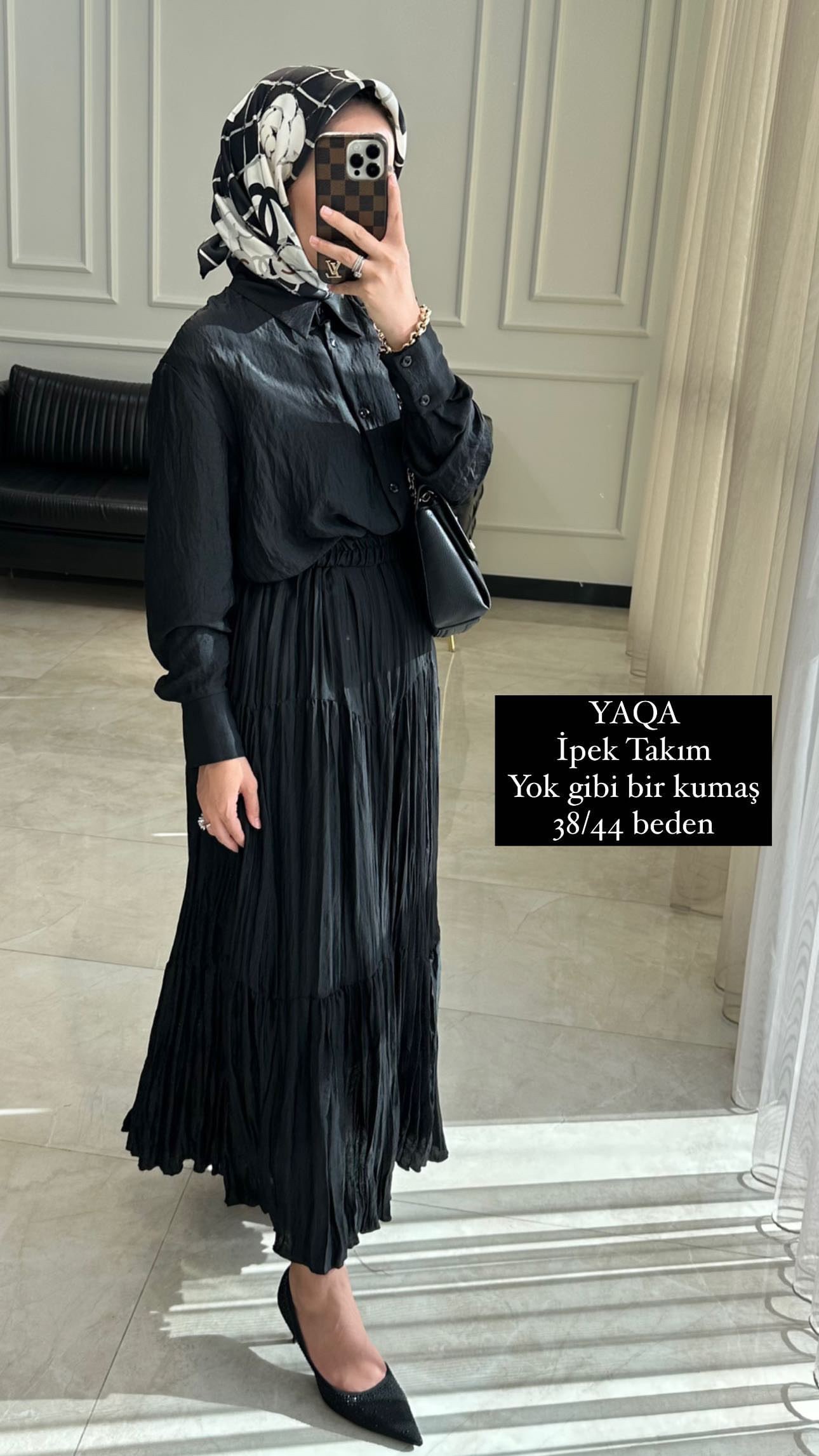 YAQA İPEK GÖMLEK