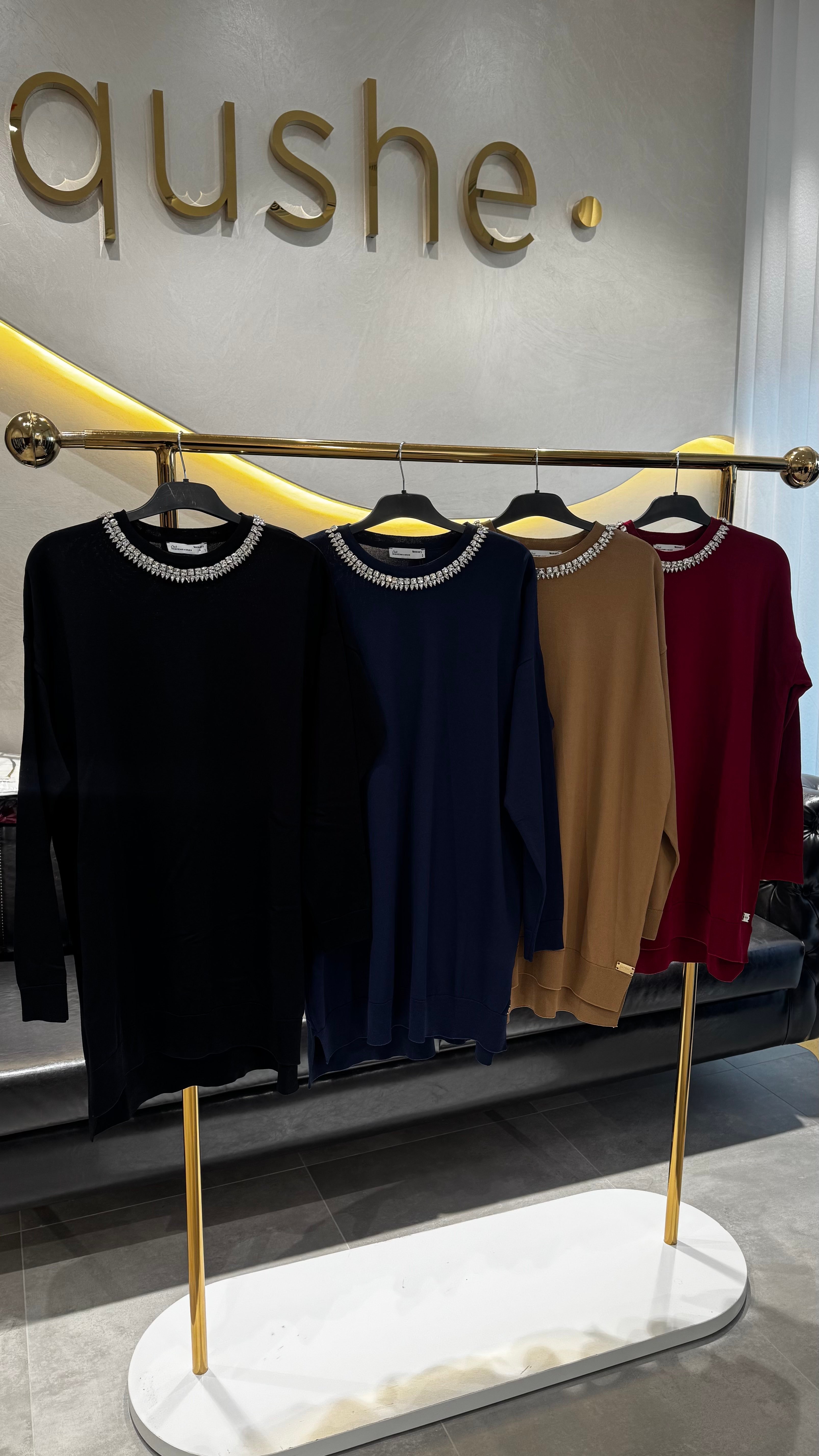 Missemramiss taşlı tunik