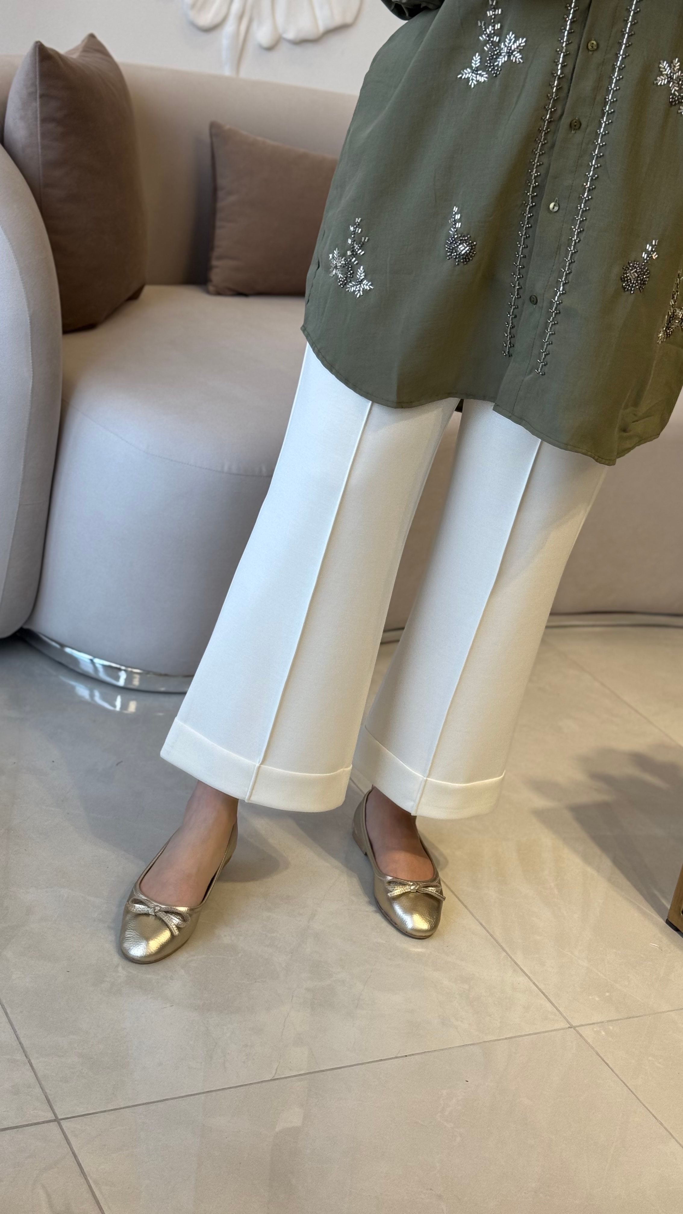 Sentez Modal Double Paça Pantolon