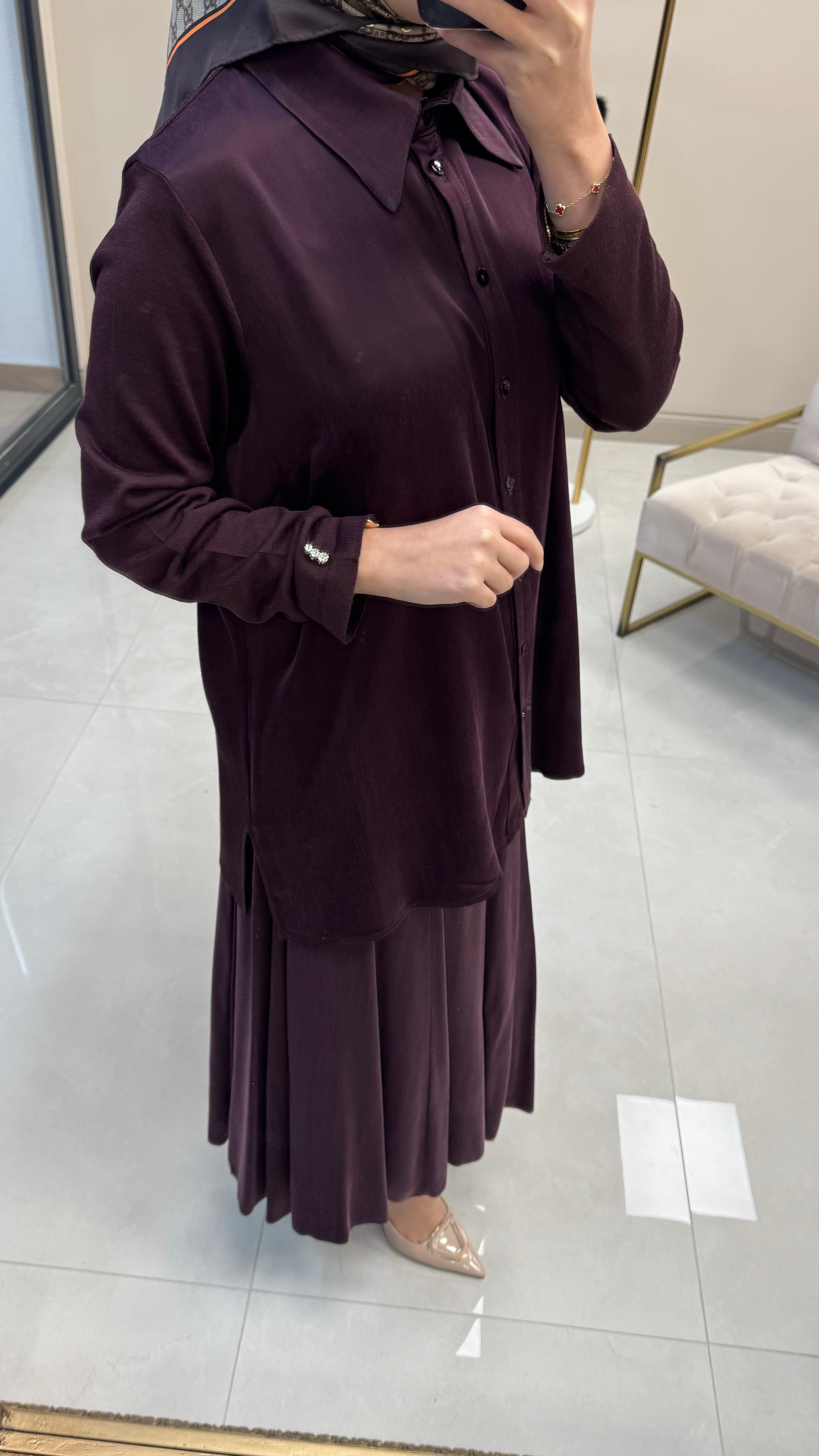 Miss dalida triko qupra gömlek