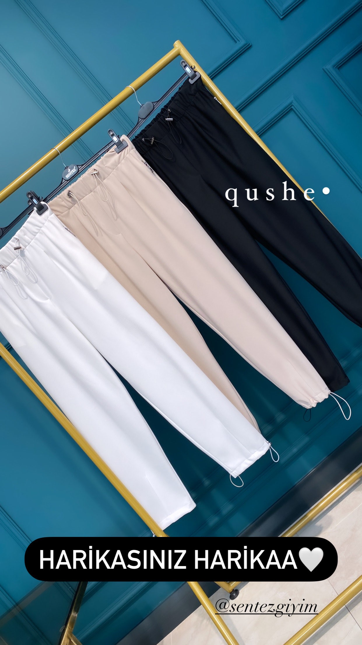 Sentez Jogger Pantolon Efsane Kumaşıyla!