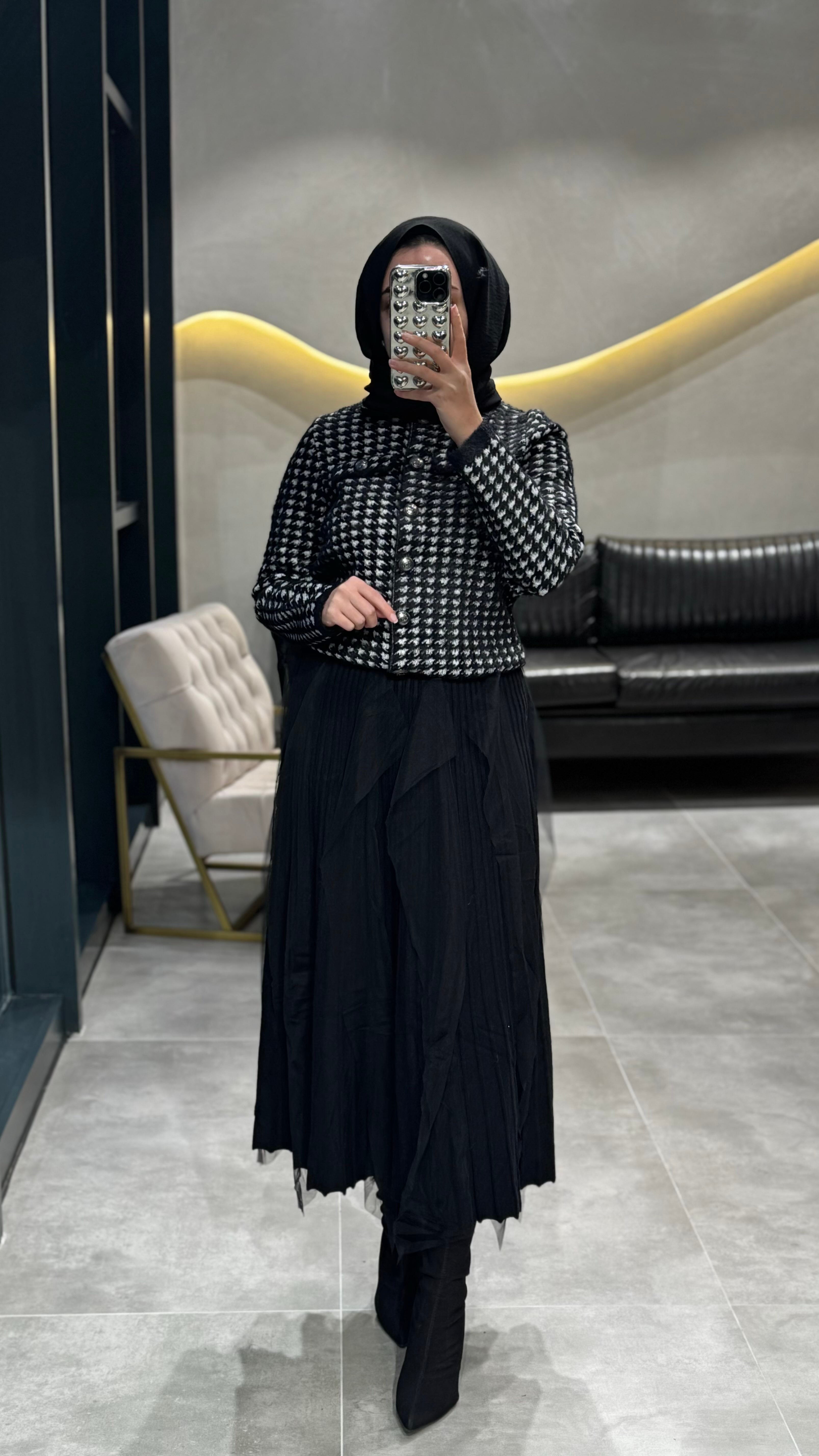 Nuss Angora Kazayağı Hırka