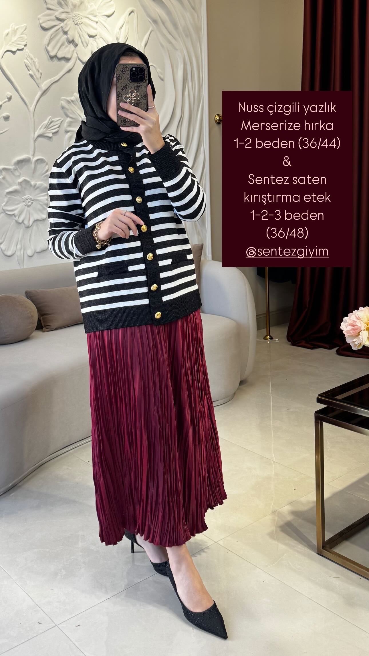 SENTEZ SATEN KIRIŞTIRMA ETEK