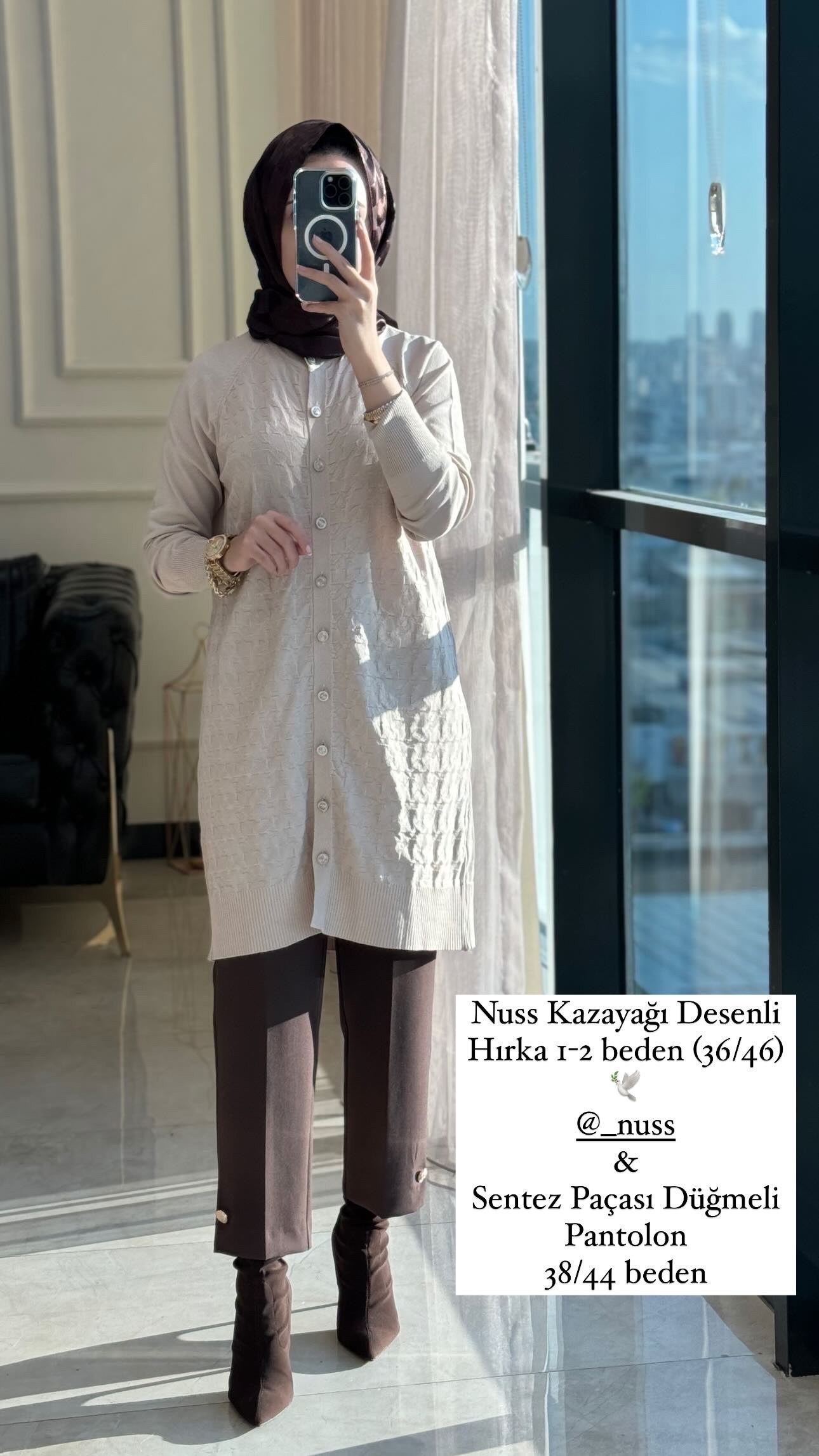Nuss Kazayağı Hırka