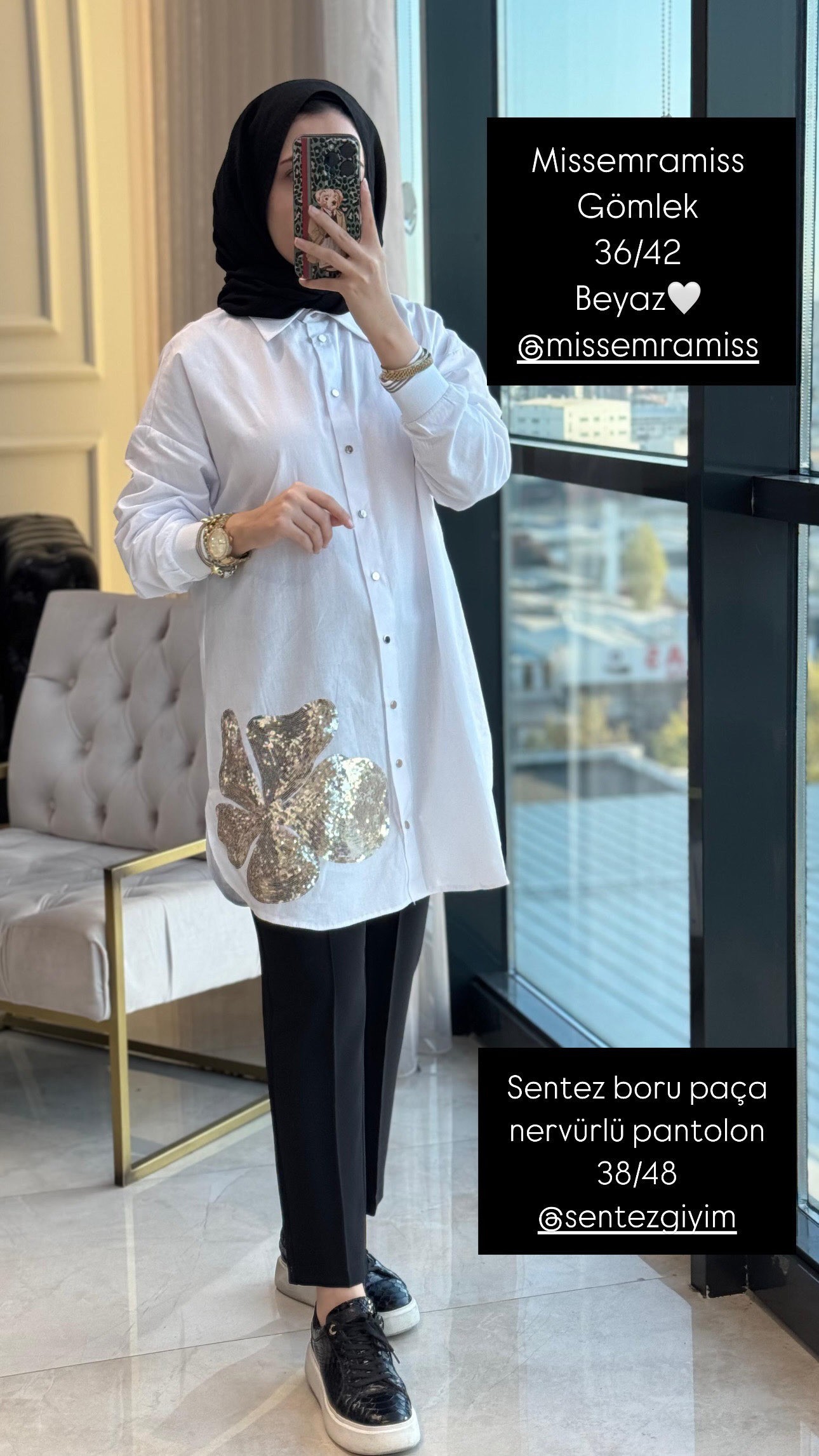 Missemramiss Çiçekli Gömlek
