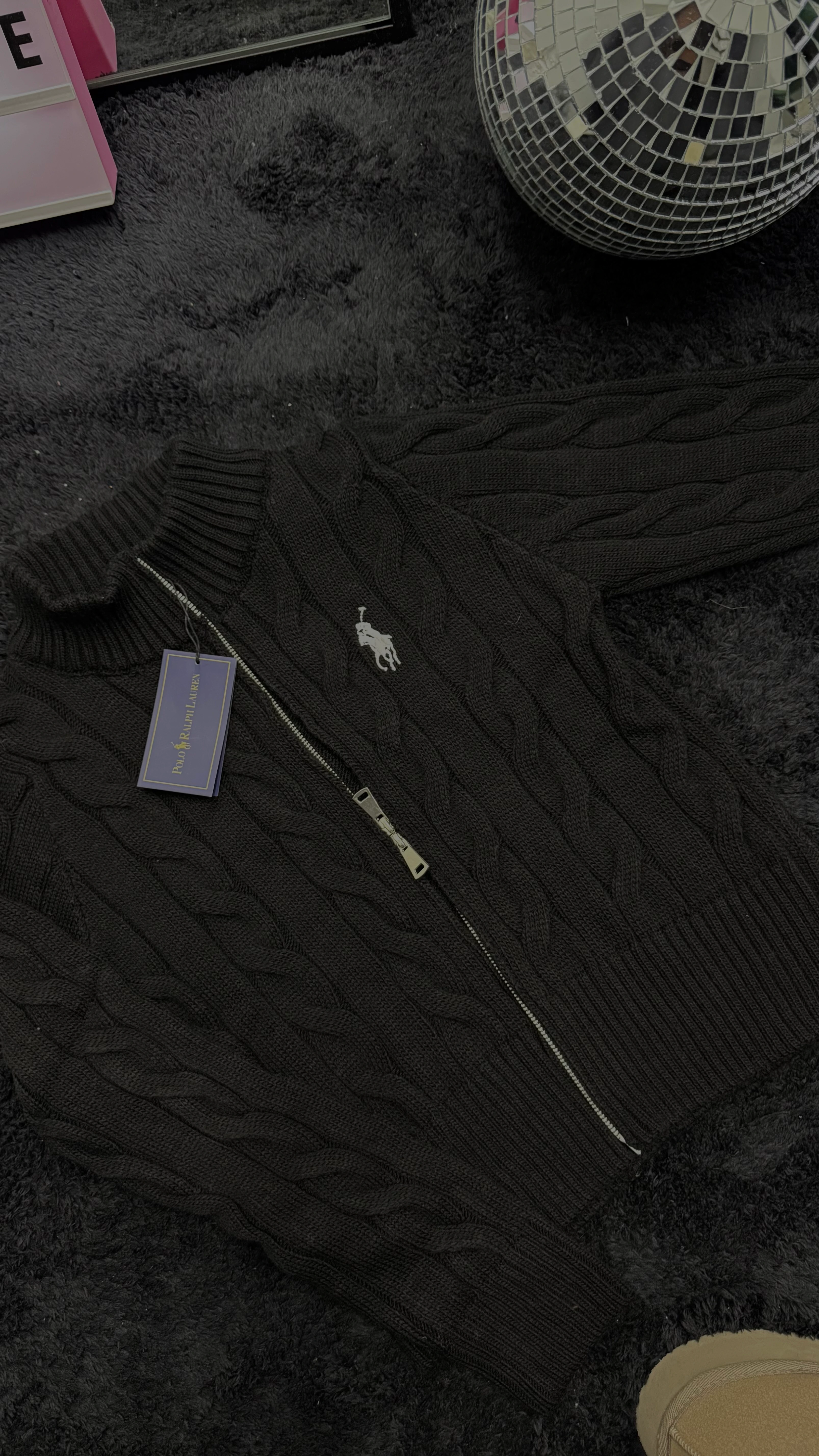 POLO ÇİFT FERMUAR KAZAK