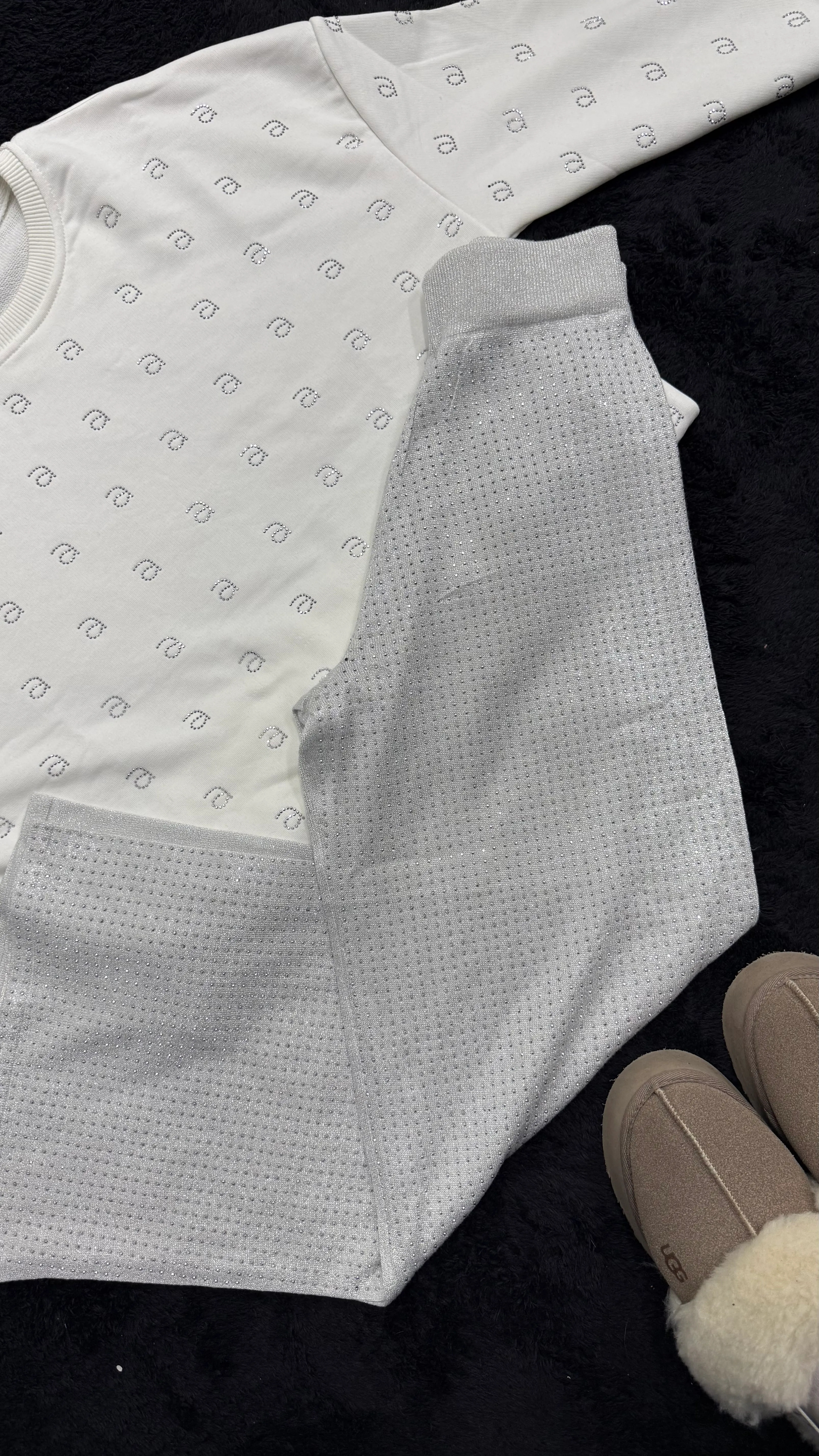 TAŞLI TRİKO PANTOLON