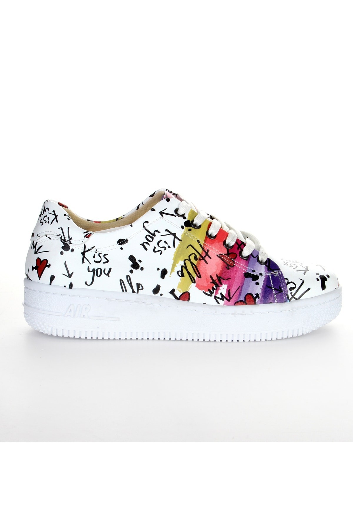 7370 Hello Kiss You Desen Sneakers