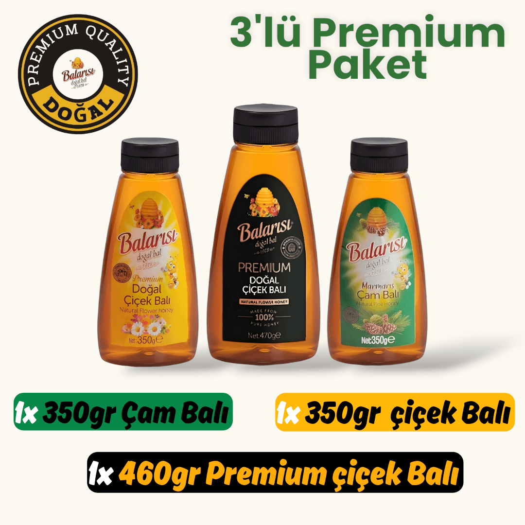 Premium Paket (3'Lü Set)