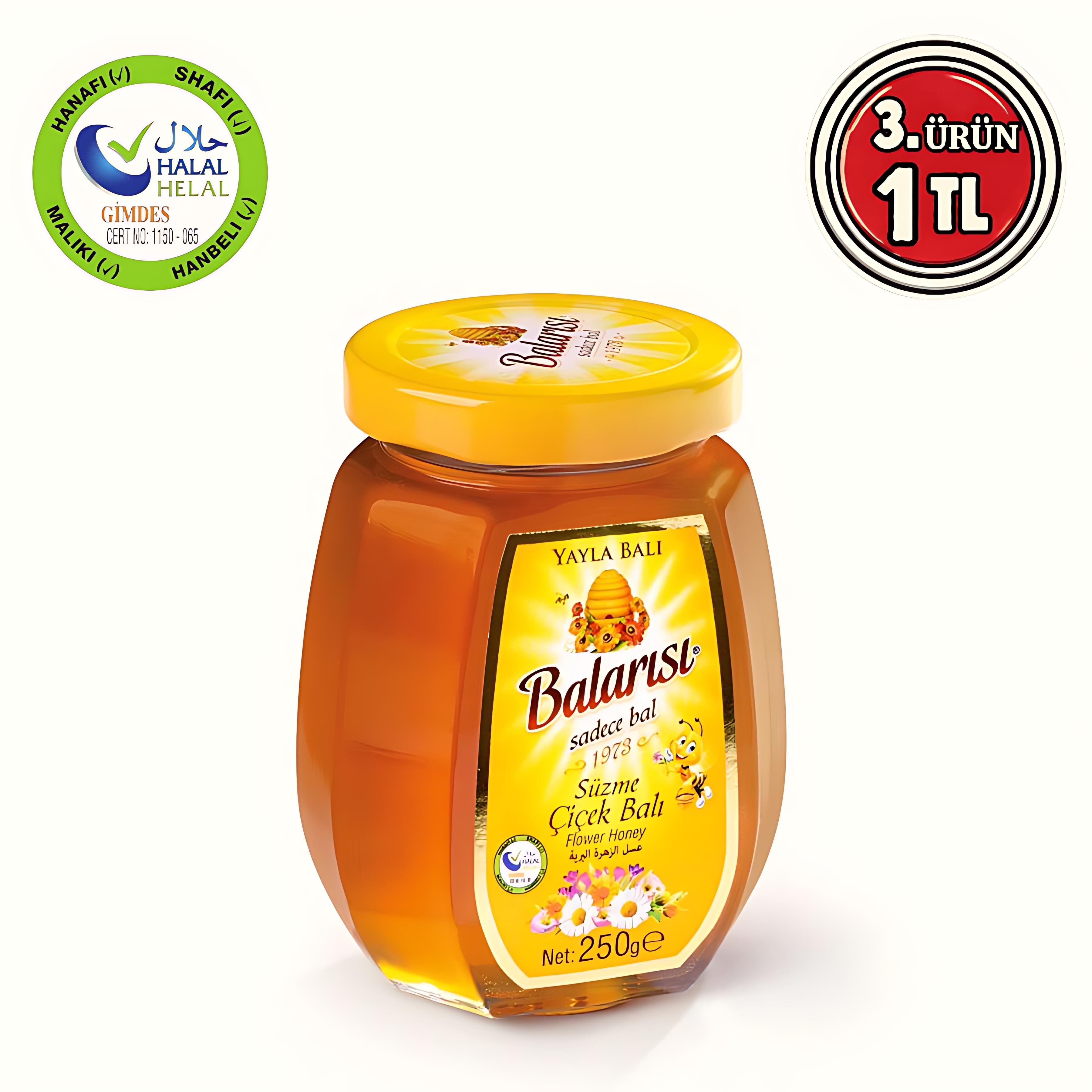 Balarısı Doğal Çiçek Balı 250 Gr - Balarısı Doğal Çiçek Balı 250 Gr