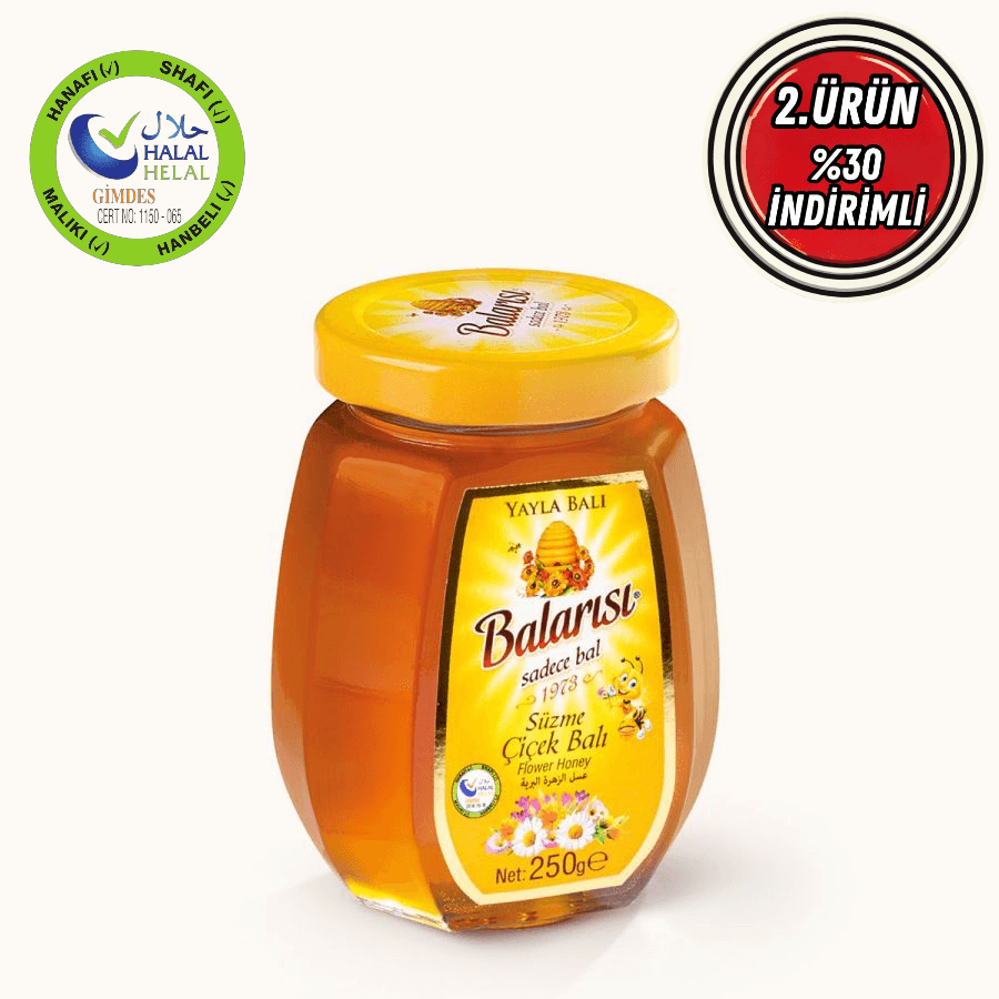 Balarısı Doğal Çiçek Balı 250 Gr