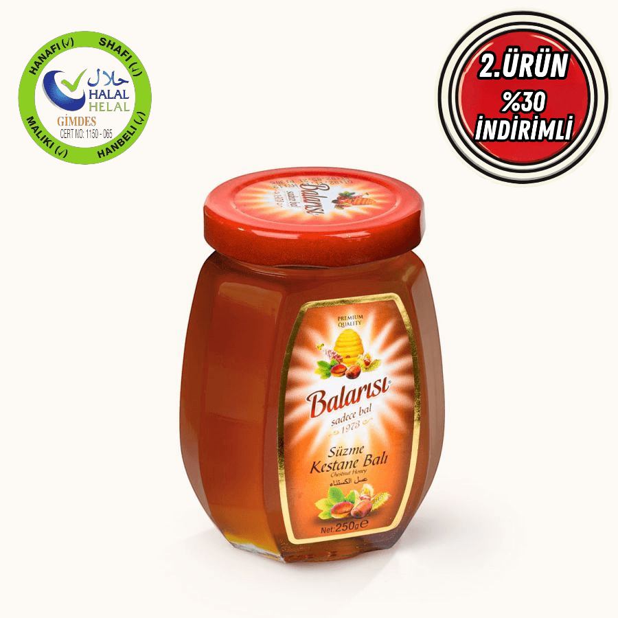 Balarısı Doğal Kestane Balı 250 gr