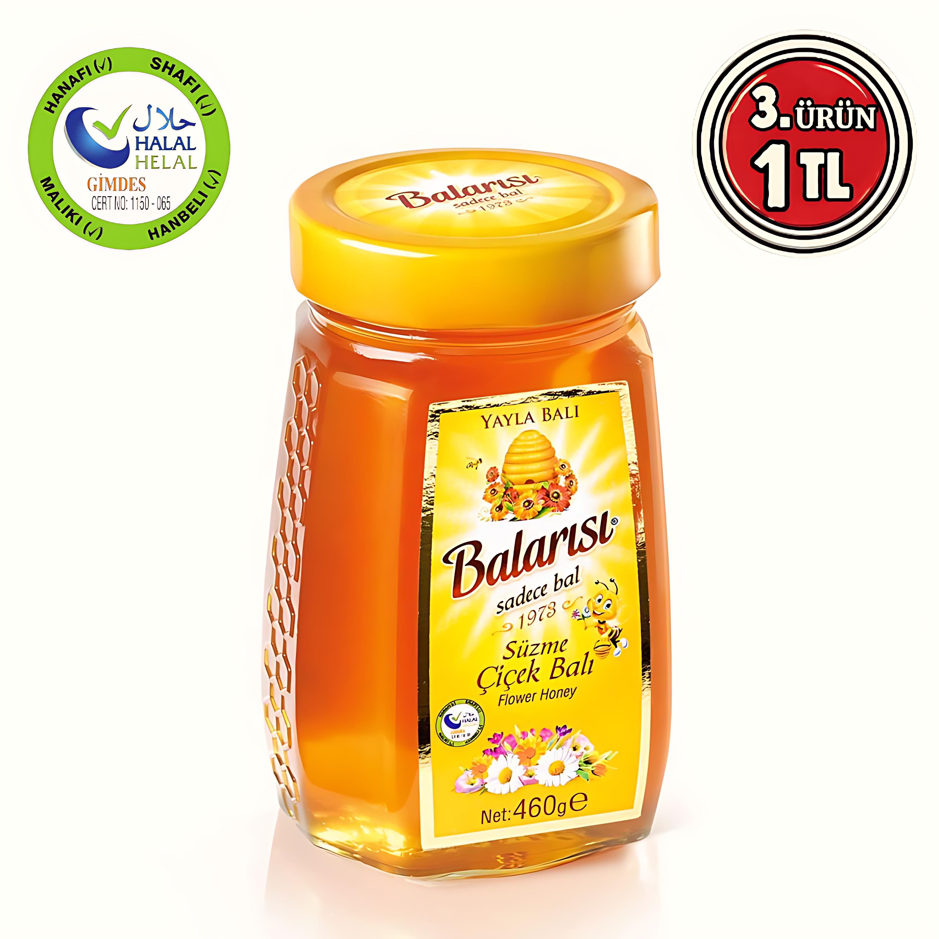 Balarısı Doğal Çiçek Balı 460 Gr