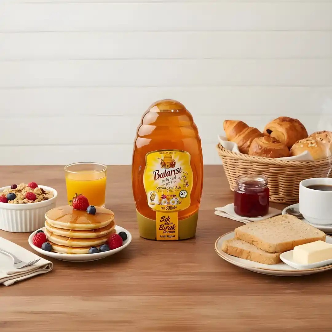 Balarısı Doğal Çiçek Balı Akıllı Kapak 500 Gr
