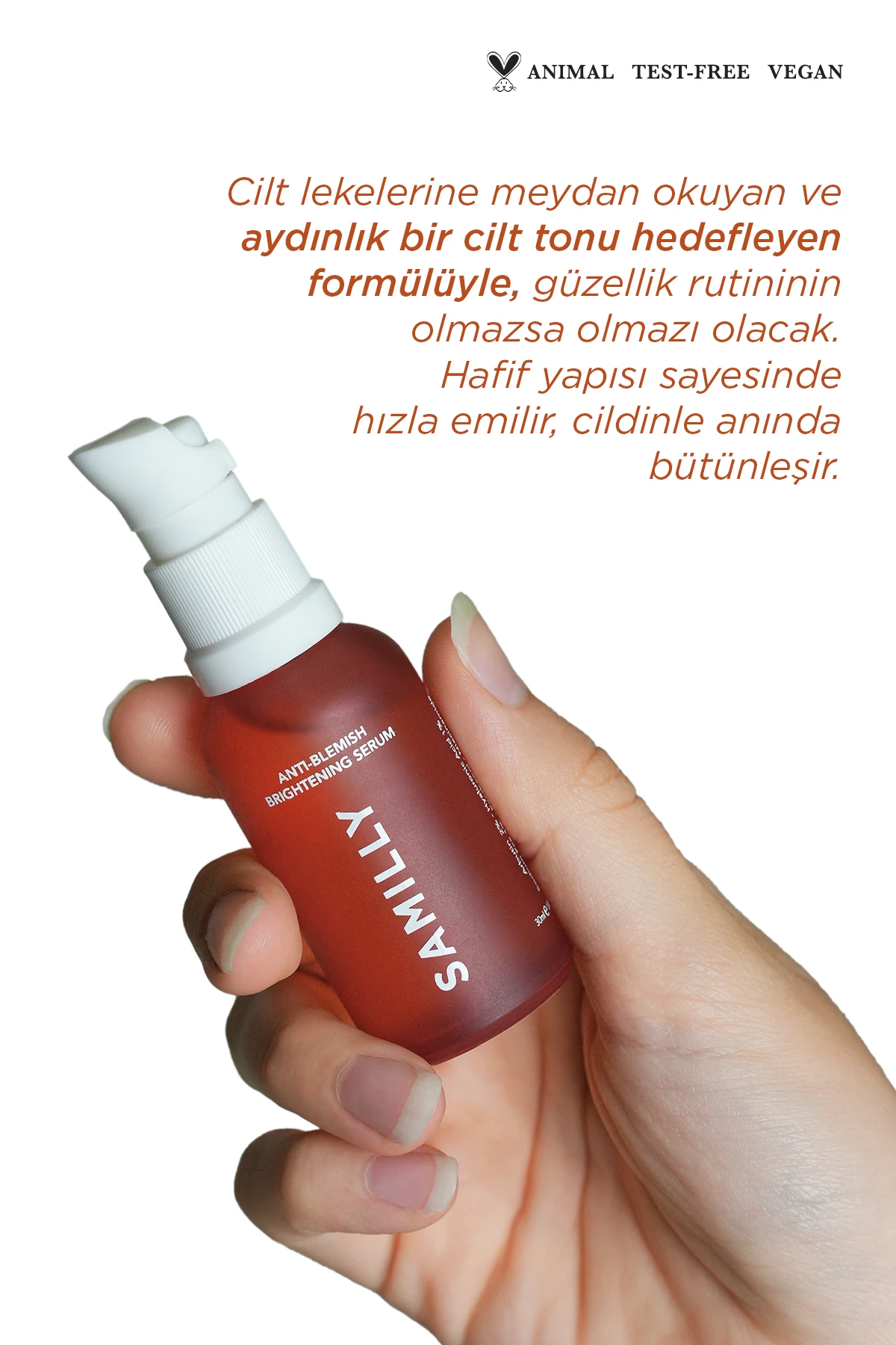 Leke Karşıtı ve Aydınlatıcı Arbutin Cilt Bakım Serumu 30 ml | Arbutin 2% | Hyaluronic Acid 1%