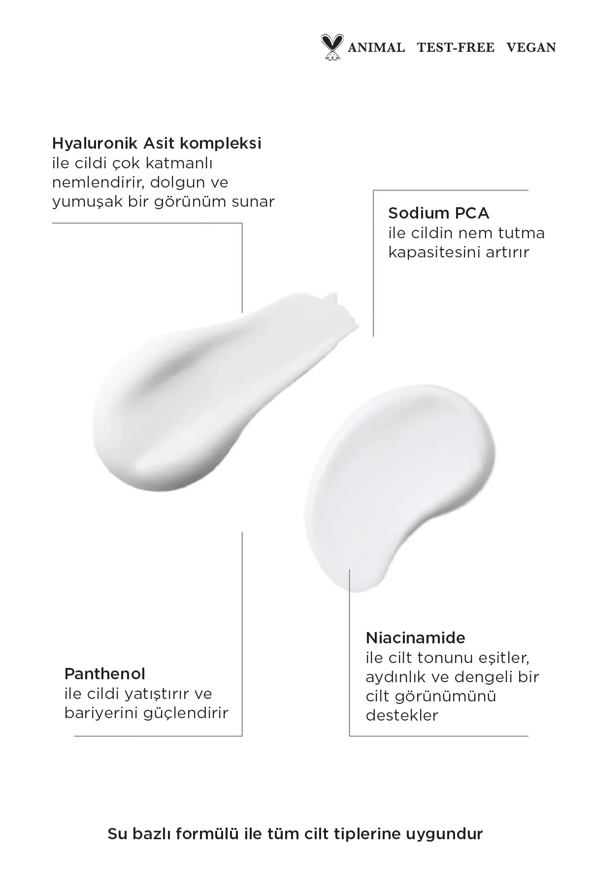 Nemlendirici, Aydınlatıcı ve Yatıştırıcı Yüz Bakım Kremi 50 ml