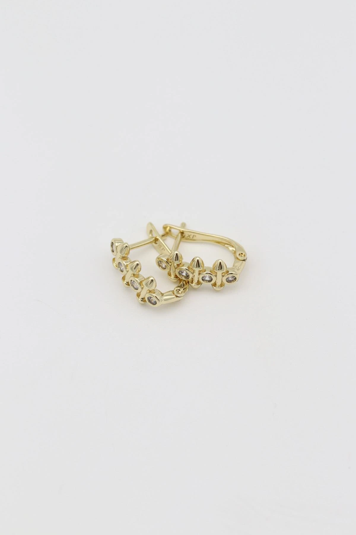 TAŞLI OK DETAY MİNİMAL KÜPE