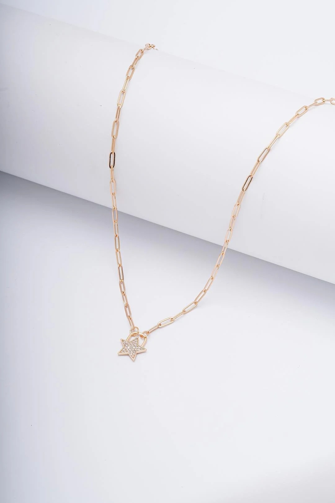 YILDIZ KOLYE -18 K-