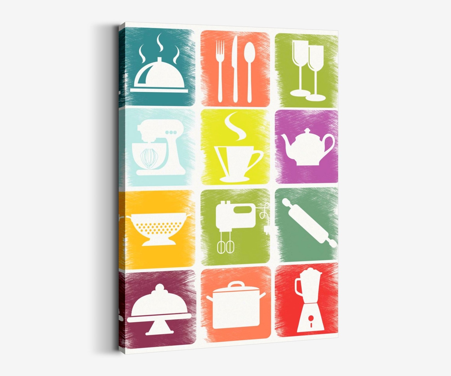 Colours İn Kitchen Tablo